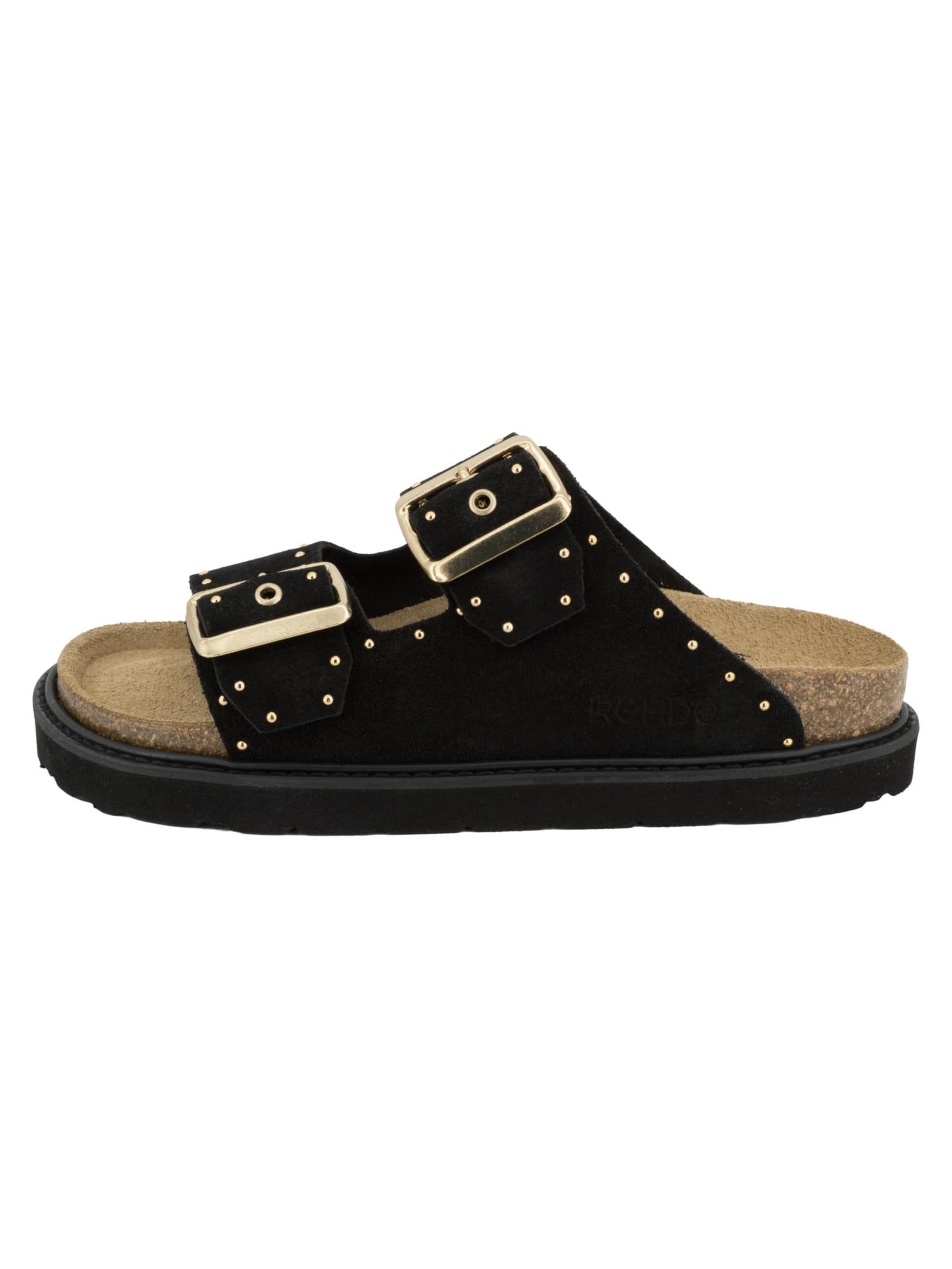 ROHDE Mules 'Tropea' in Black