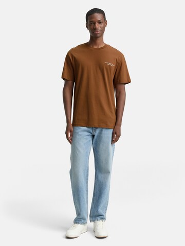 TOM TAILOR DENIM Shirt in Bruin