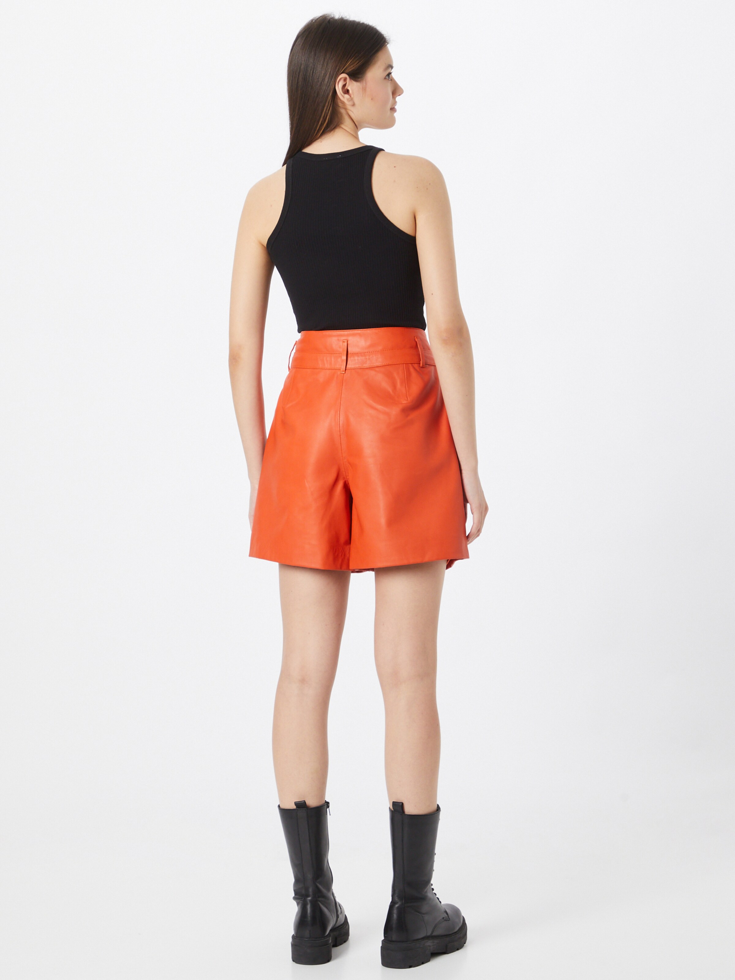 Frauen Hosen Gestuz Shorts 'Ronda' in Orangerot - NJ73944 Frauen Hosen Gestuz Shorts 'Ronda' in Orangerot - NJ73944