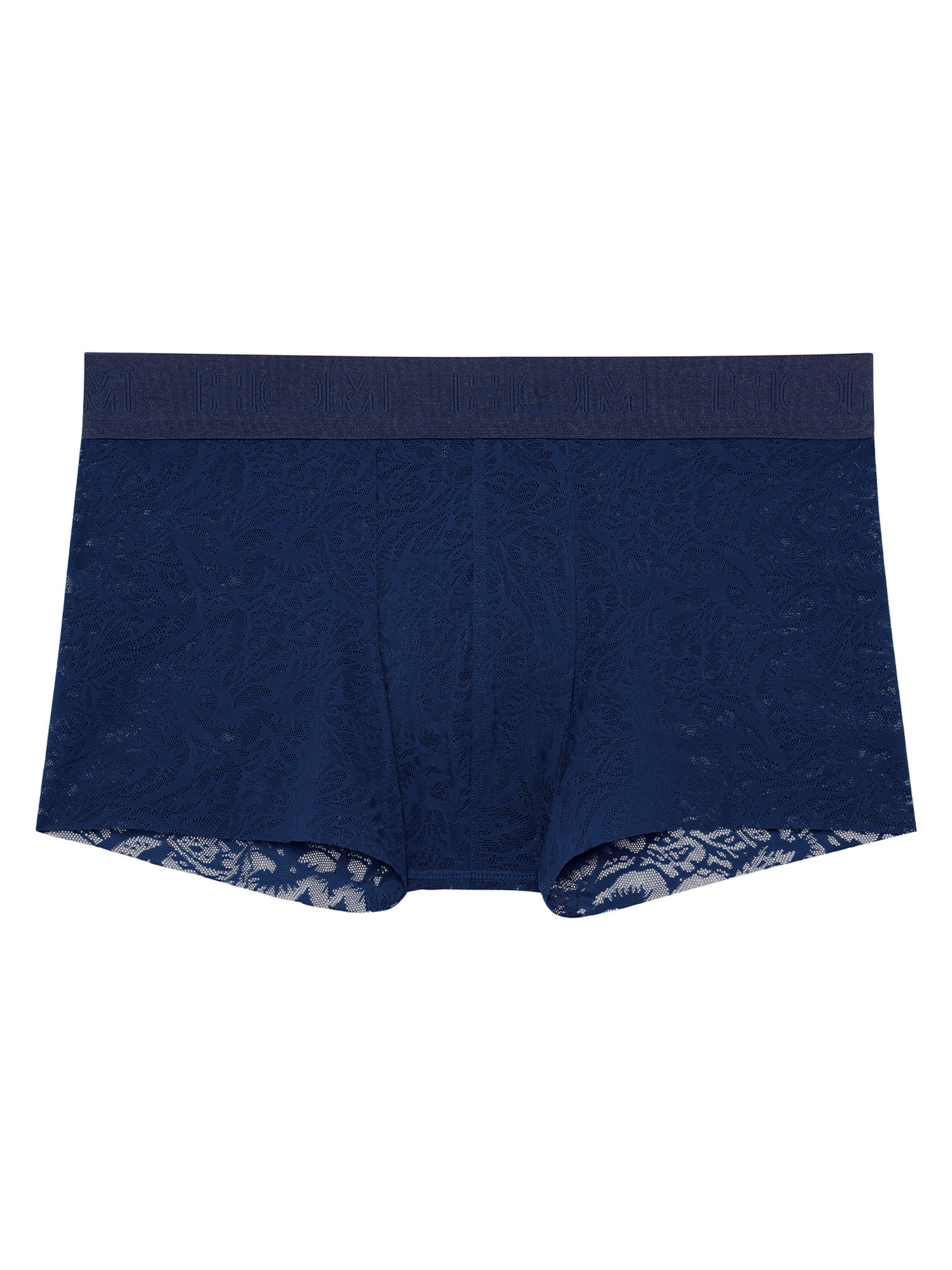 HOM Boxer shorts 'Free cut lace' in Blue: front
