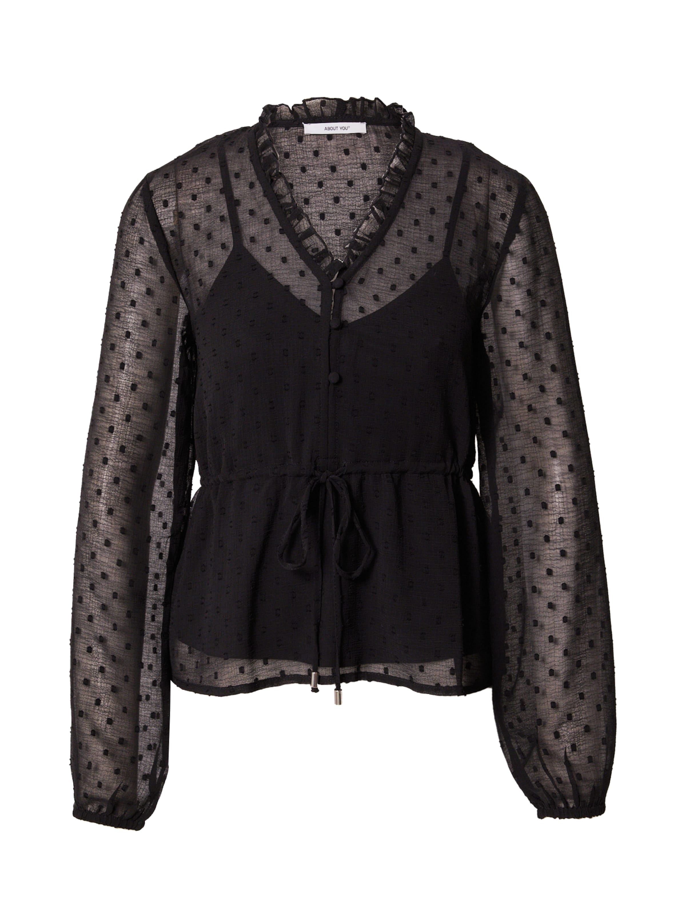 ABOUT YOU Blouse 'Tessa' in Black: front
