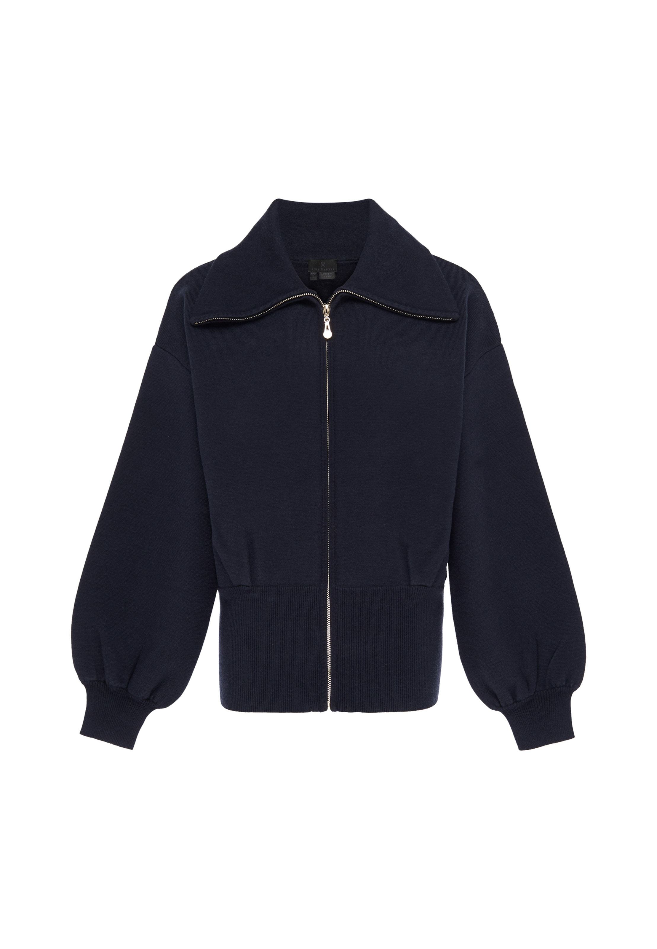 Cardigan DreiMaster Klassik en bleu : devant