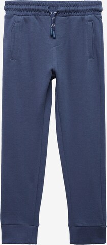 Tapered Pantaloni 'FRANCIA5' de la MANGO KIDS pe albastru: față