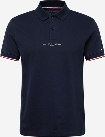 TOMMY HILFIGER - Camiseta en azul: frente