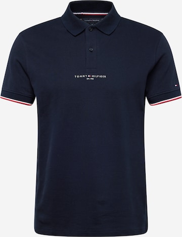 TOMMY HILFIGER - Camisa em azul: frente