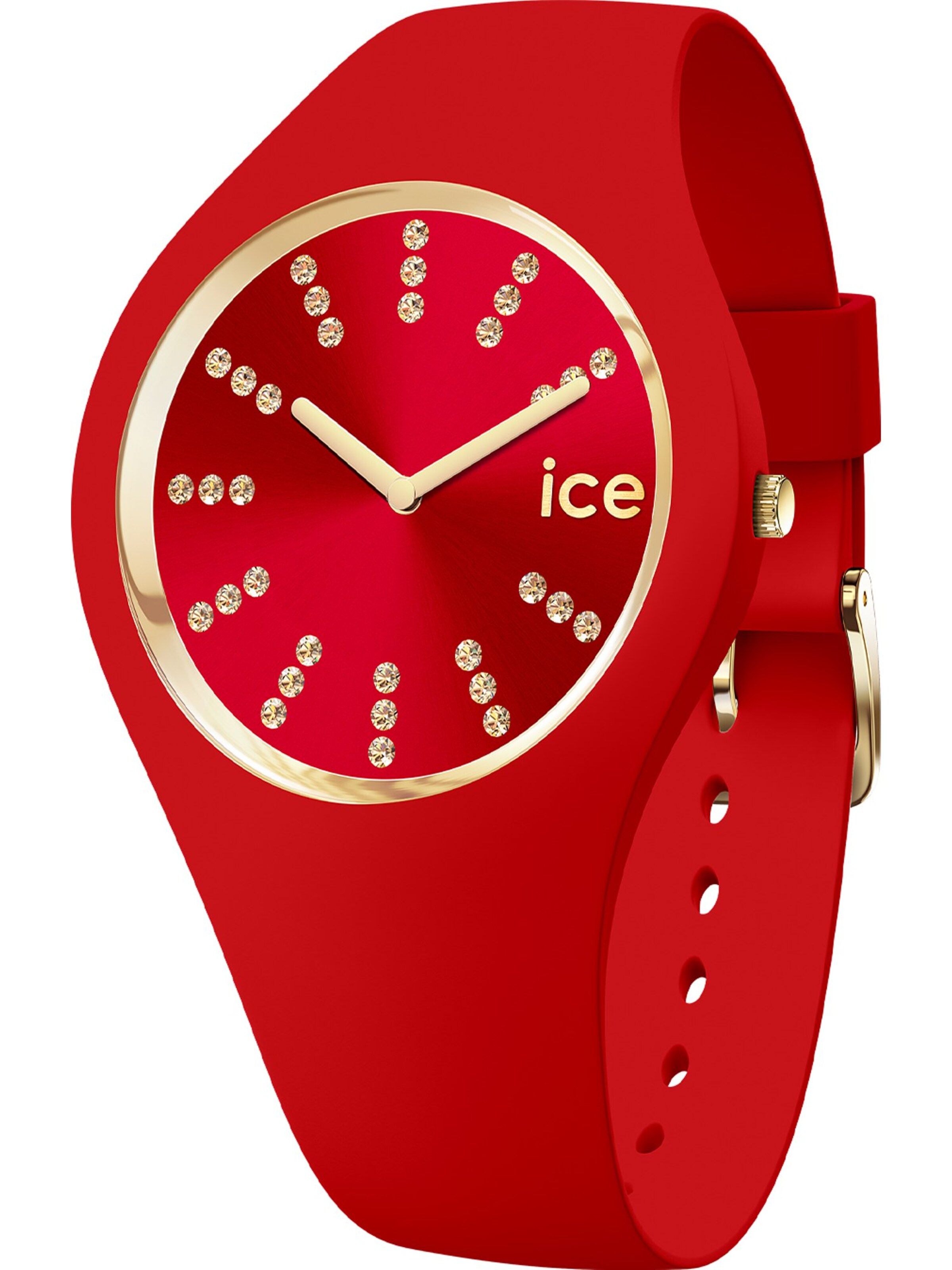 ICE WATCH Uhr in Rot: Vorderseite
