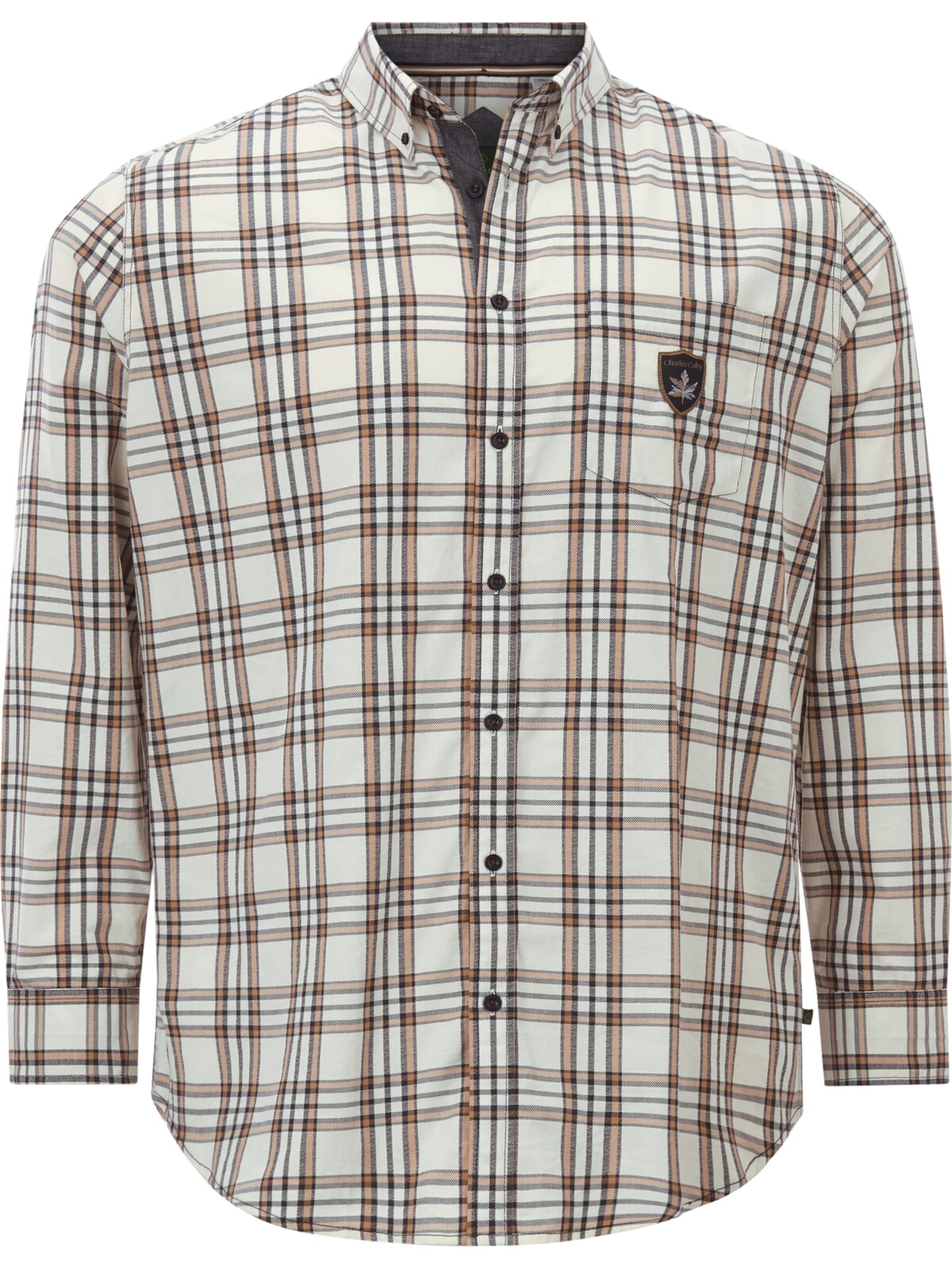 Charles Colby Comfort Fit Hemd 'Duke Lysandric' in Weiß: Vorderseite