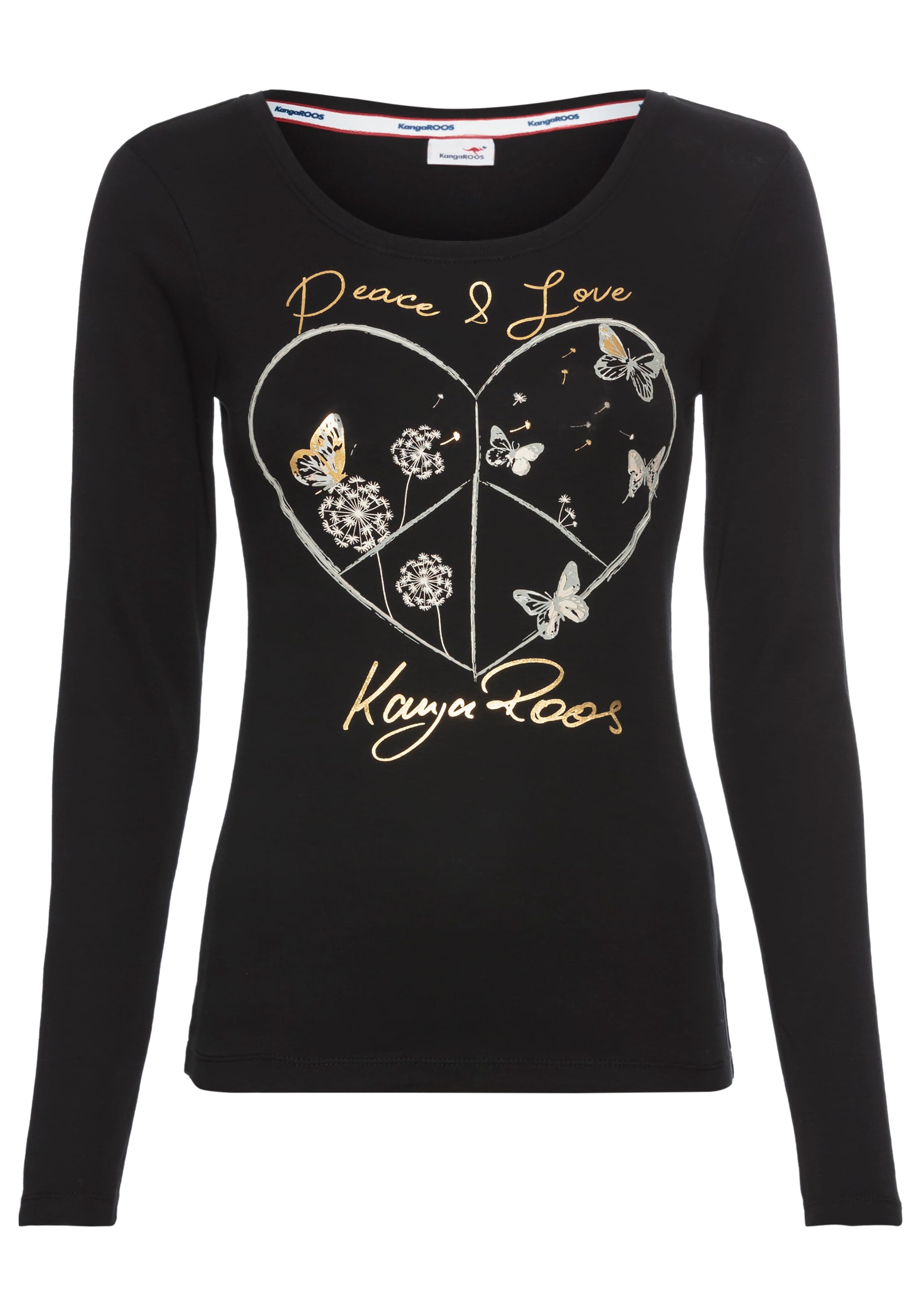 KangaROOS Shirt in Black: front