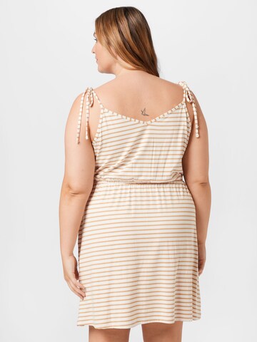 ABOUT YOU Curvy Kleid 'Katharina' in Beige