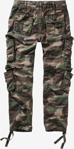 Brandit - Slimfit Pantalón cargo en verde