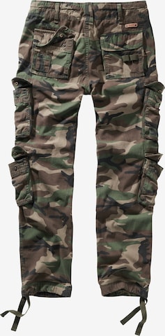 Coupe slim Pantalon cargo Brandit en vert