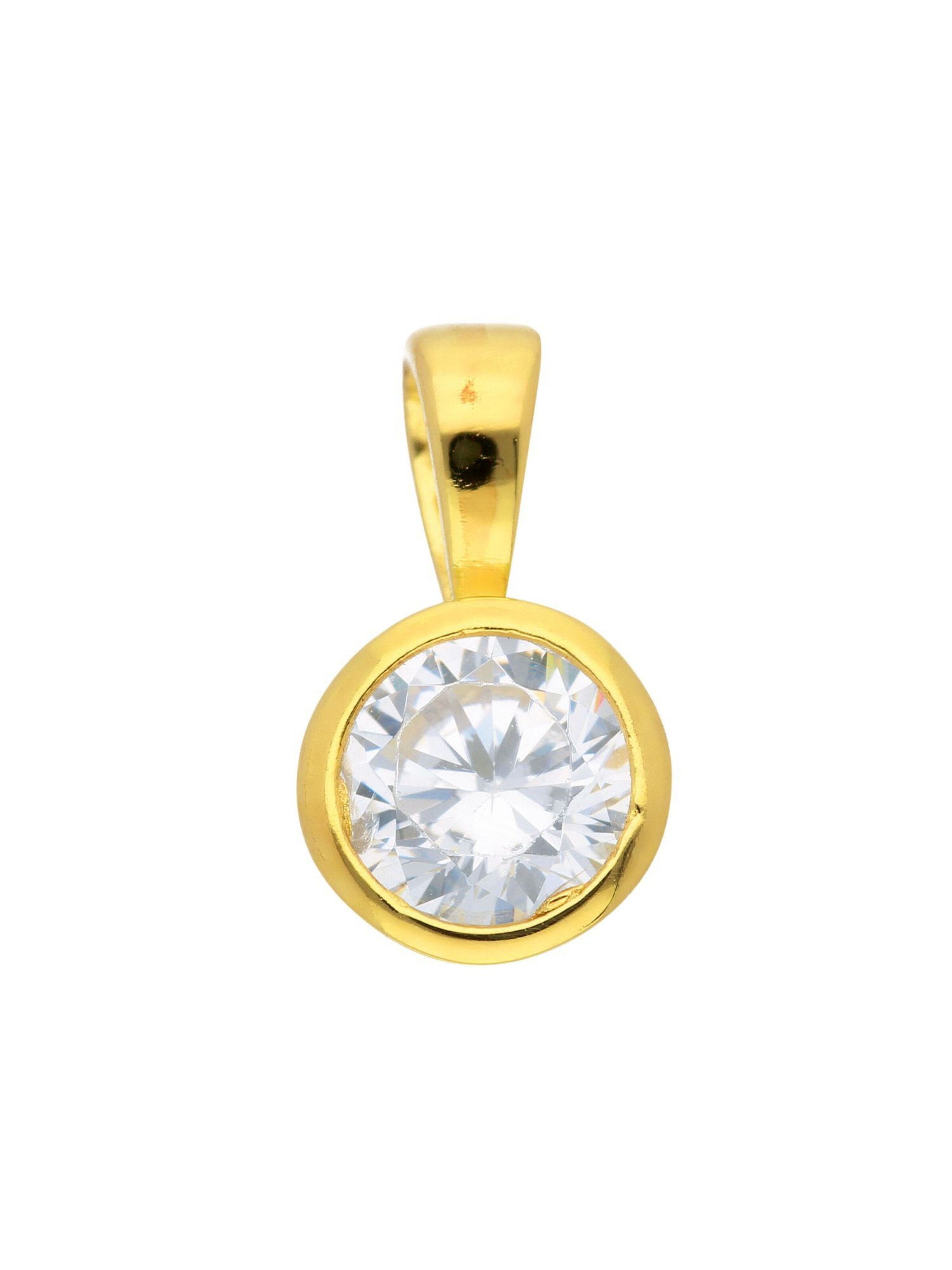 Adelia´s Anhänger in Gold: Vorderseite
