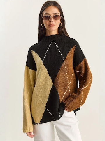 Bianco Lucci Pullover 'Pullover' in Schwarz: Vorderseite