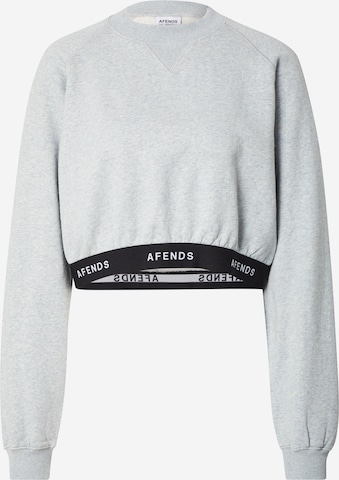 Afends Sweatshirt in Grey: front