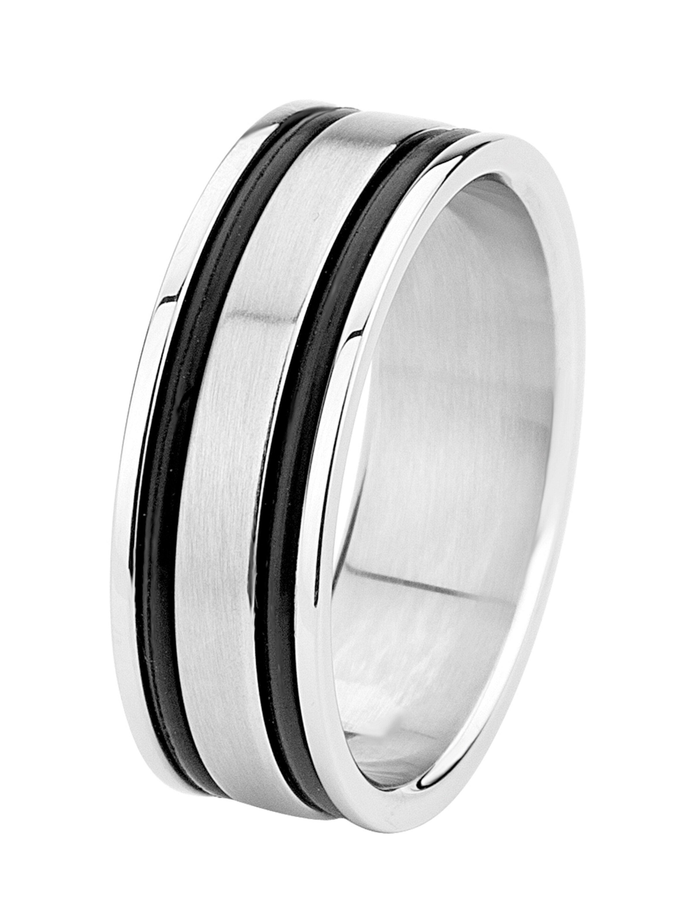 Lucardi Ring in Silver: front