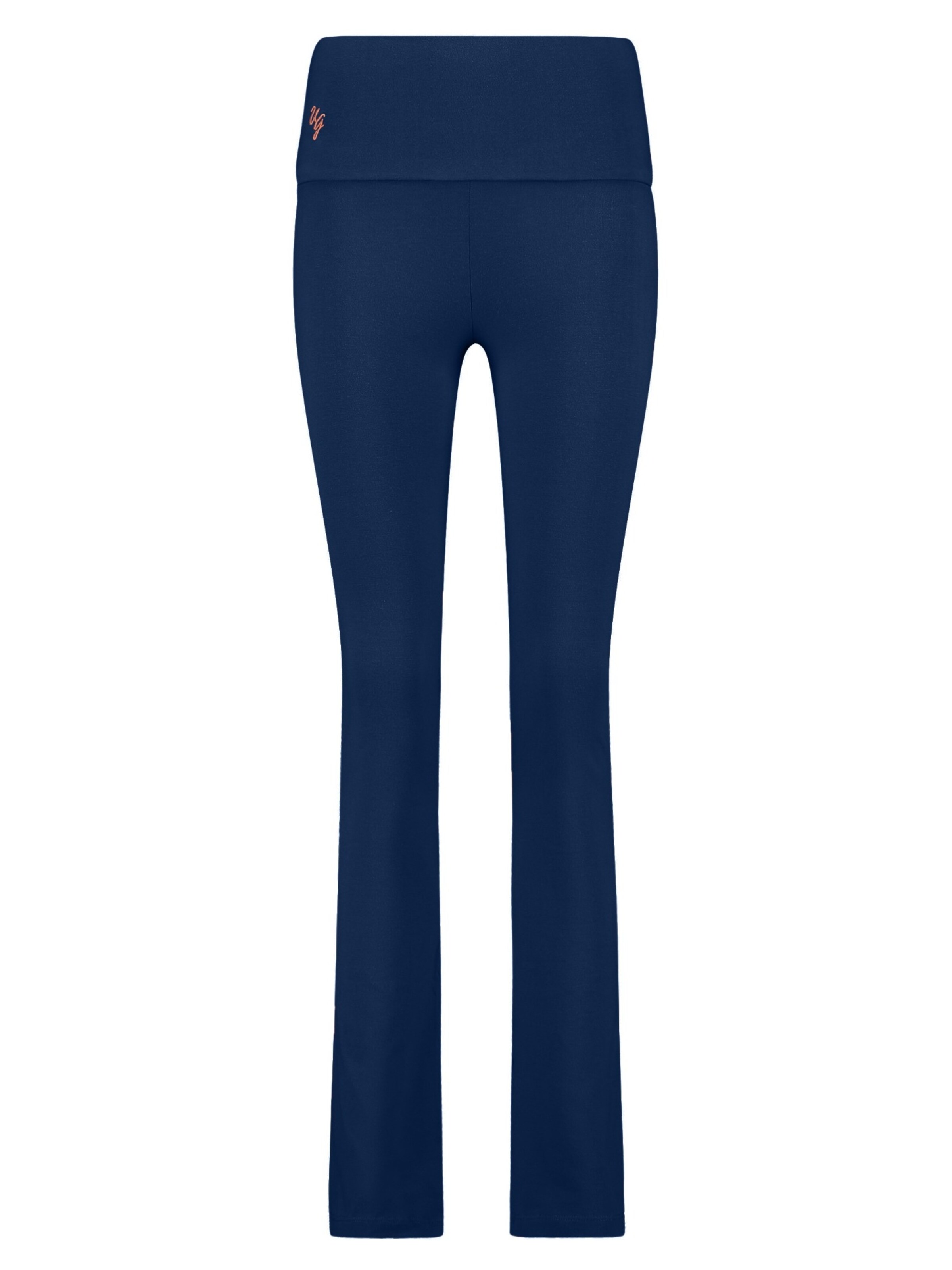 Urban Goddess Yoga & Activewear Flared Sporthose 'Pranafied Yoga & Pilates sports'‌‌ in Blau: Vorderseite