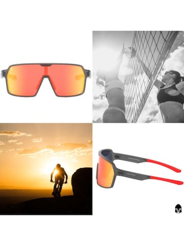 Lunettes de soleil sport 'MowMow Titan Sunglasses - Sports Glasses - Cycling Glasses - Men - Women' Mowmow en orange