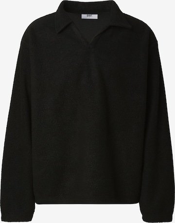 DEF Pullover in Schwarz: Vorderseite