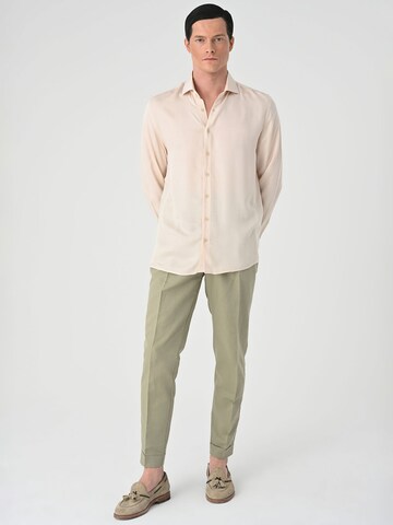 Antioch Slim fit Overhemd in Beige