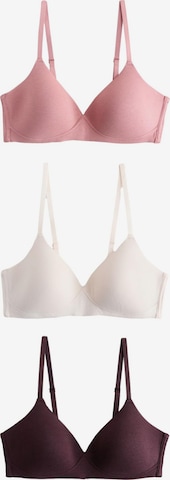 rožinė Next Marškinėliai Liemenėlė: priekis