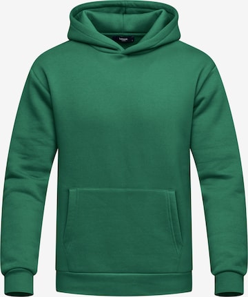 behype Sweatshirt 'COMFY' in Green: front