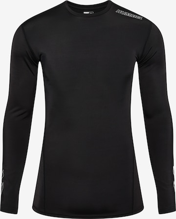 T-Shirt fonctionnel 'Topaz' Hummel en noir : devant
