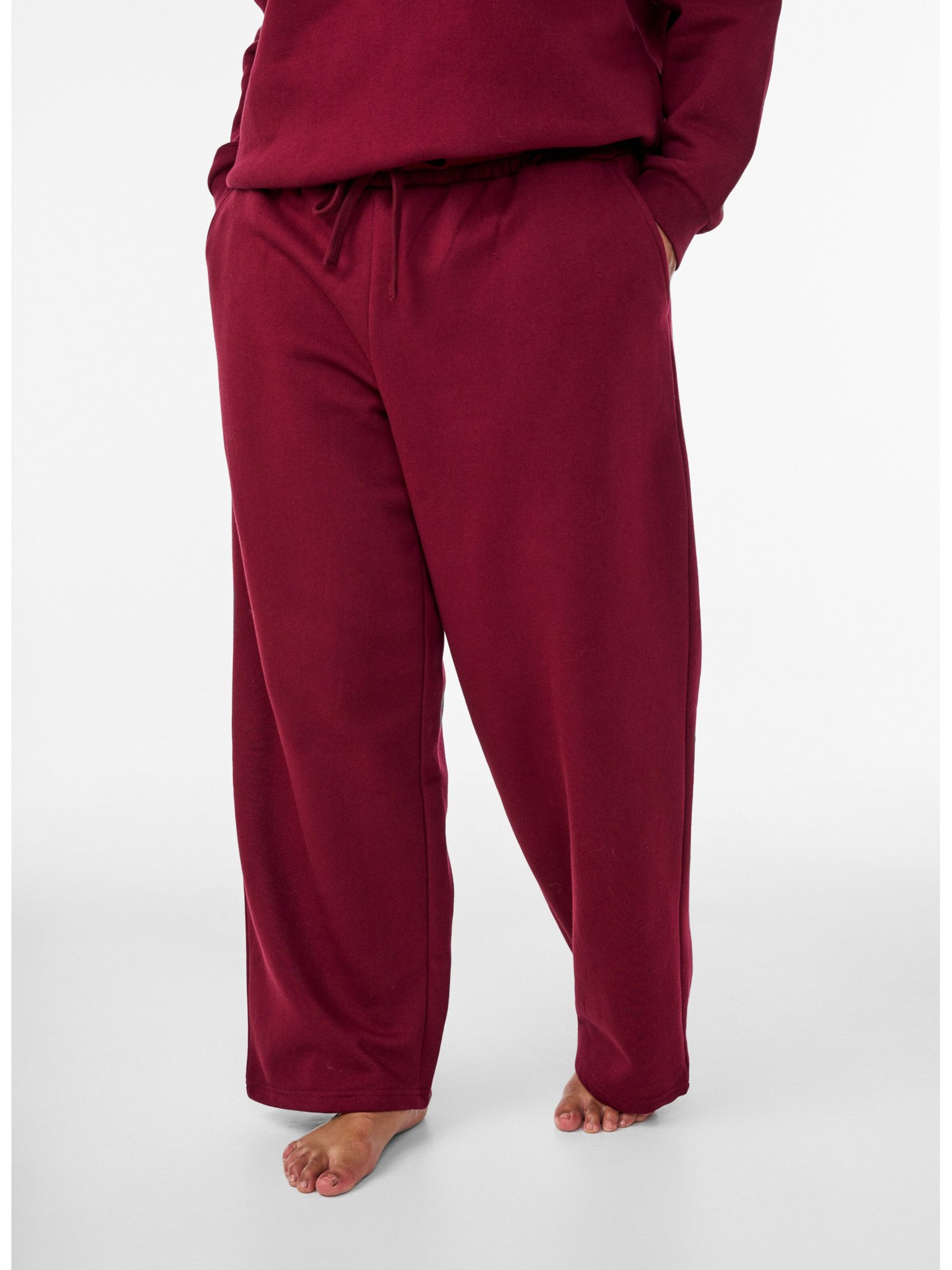 ZizziSweater majica 'MRIKKE' - crvena boja