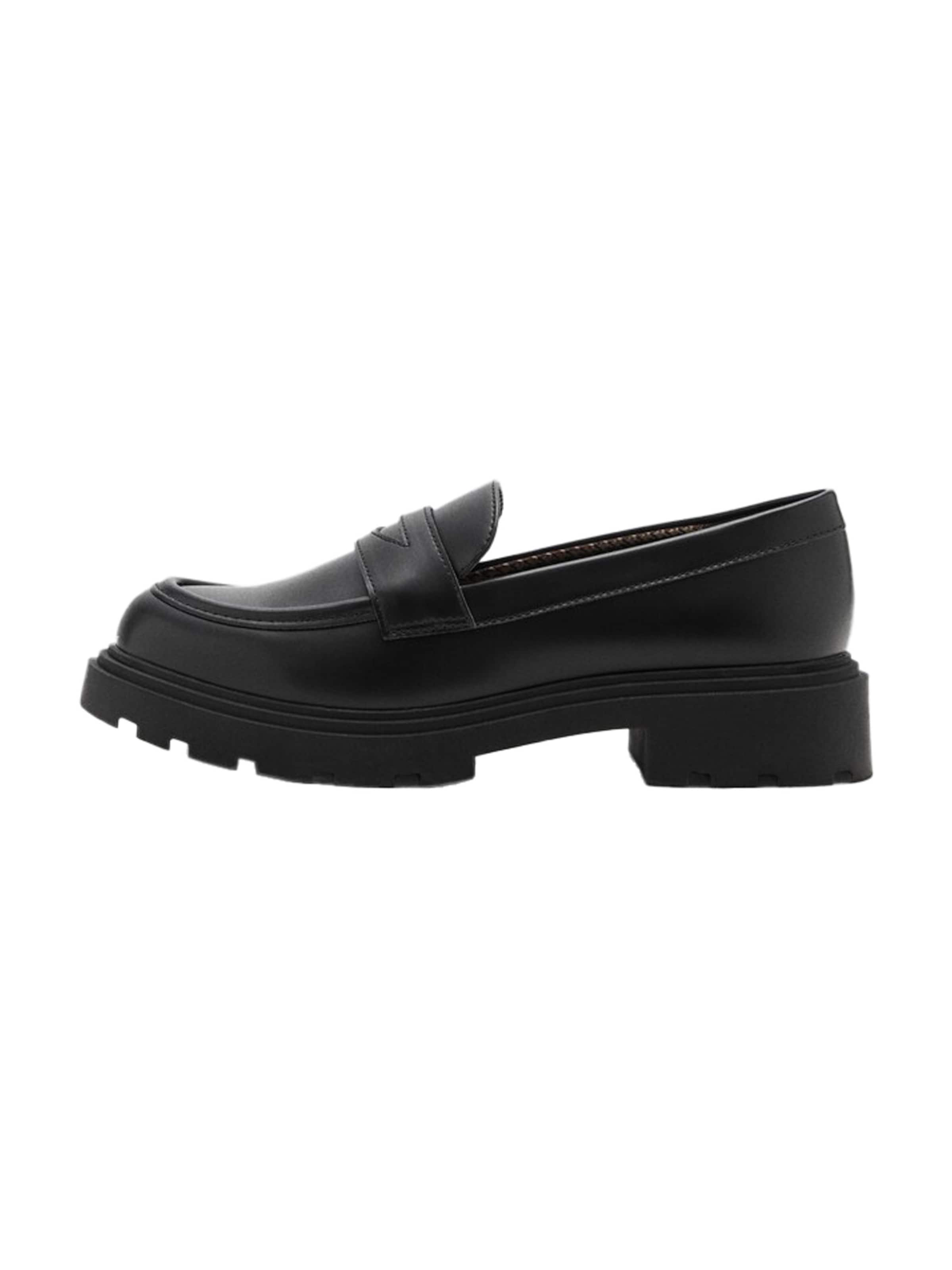 MANGO KIDS Slipper 'Laila in Schwarz: Vorderseite