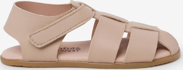 Pisamonas Offene Schuhe in Beige: Vorderseite