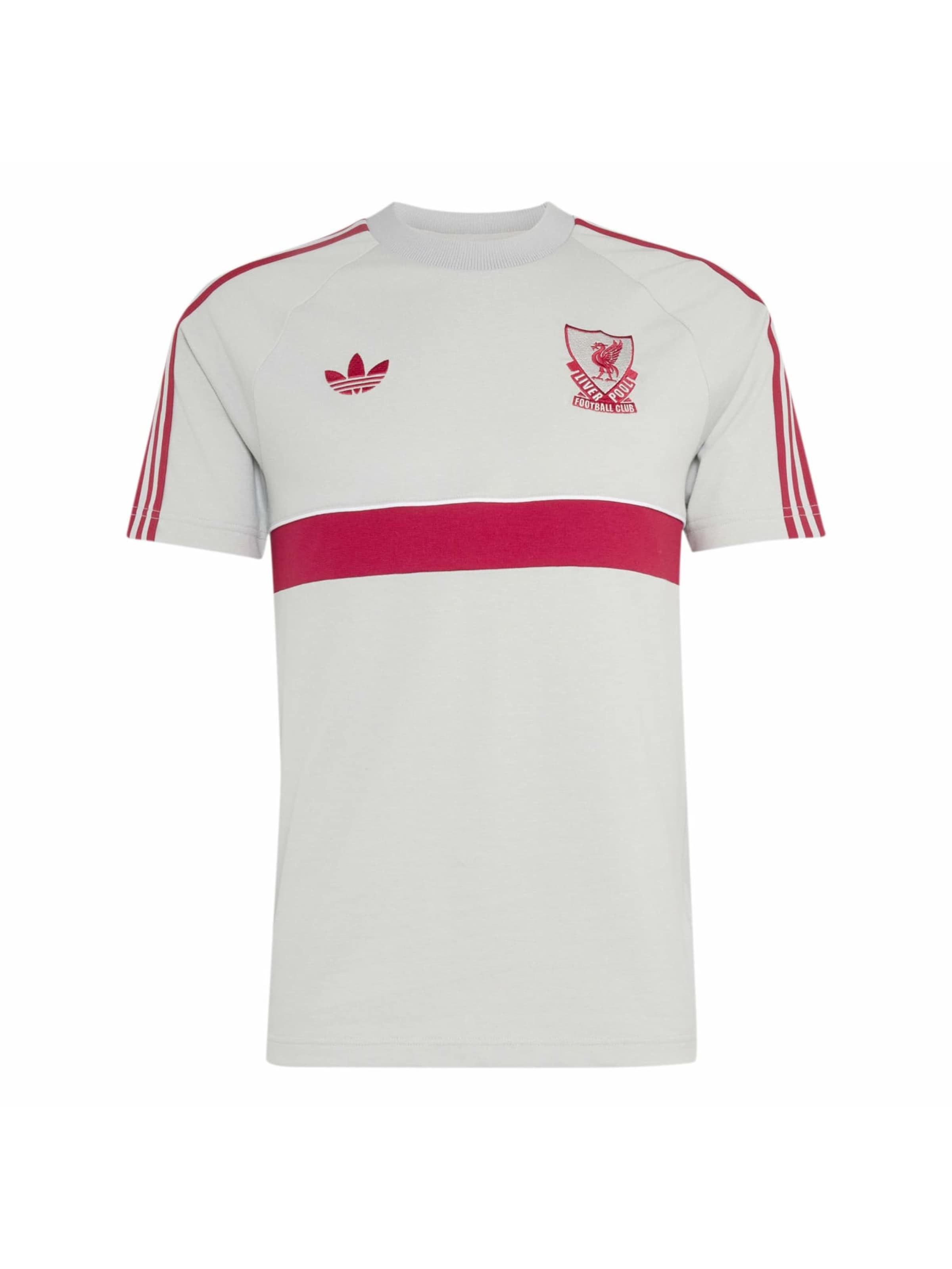 ADIDAS PERFORMANCE Функциональная футболка 'LFC OG2' в Серый: спереди