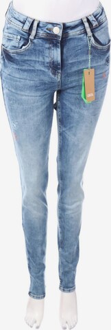 CECIL Skinny-Jeans 27 x 32 in Blau: predná strana