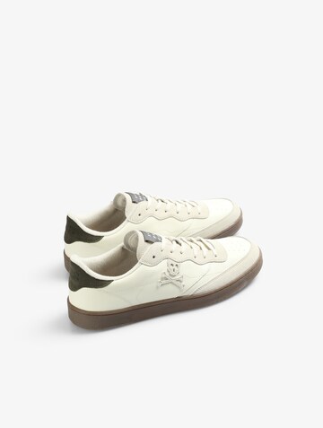 Baskets basses 'Ford' Scalpers en blanc