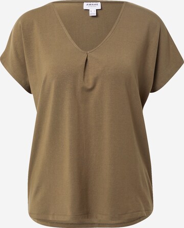 VERO MODA Shirt 'POWER' in Green: front