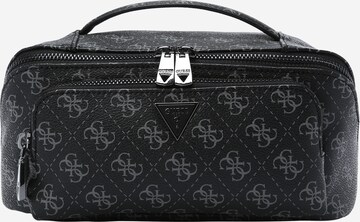 GUESS Toiletry Bag 'MILANO' in Black: front