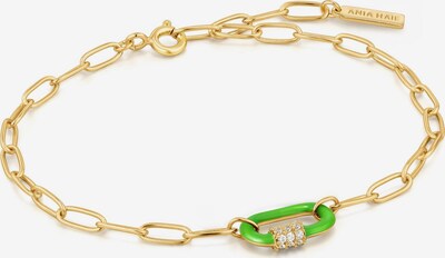 ANIA HAIE Armband in gold / hellgrün, Produktansicht