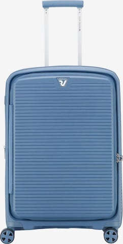 Roncato Trolleyväska 'RONCATO TROLLEY MEDIO 4R 67CM EXP. ARCADE DLX Valigie e Trolley' i blå: framsida