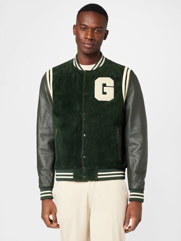 Goosecraft Between-Season Jacket 'Melrose' in Green: front