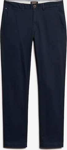 Superdry Chino Pants in Blue: front