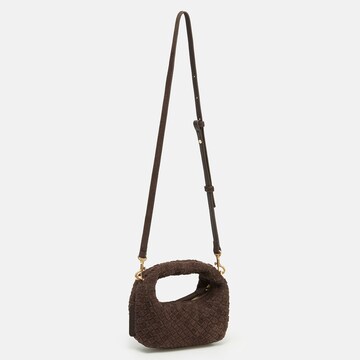 Les Visionnaires Handbag 'Greta Micro weave' in Brown