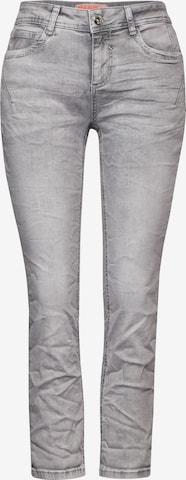 STREET ONE Slimfit Jeans 'Jane' in Grau: predná strana