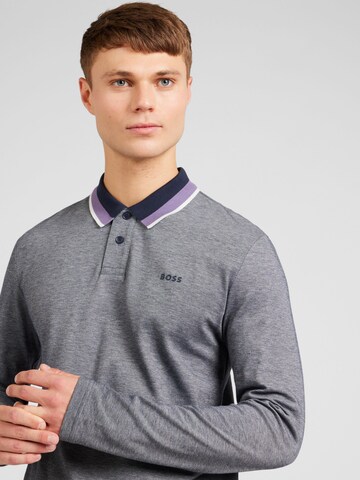 BOSS Orange Shirt 'Peoxfordlong_1' in Grey