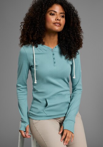 KangaROOS Sweatshirt in Blue: front