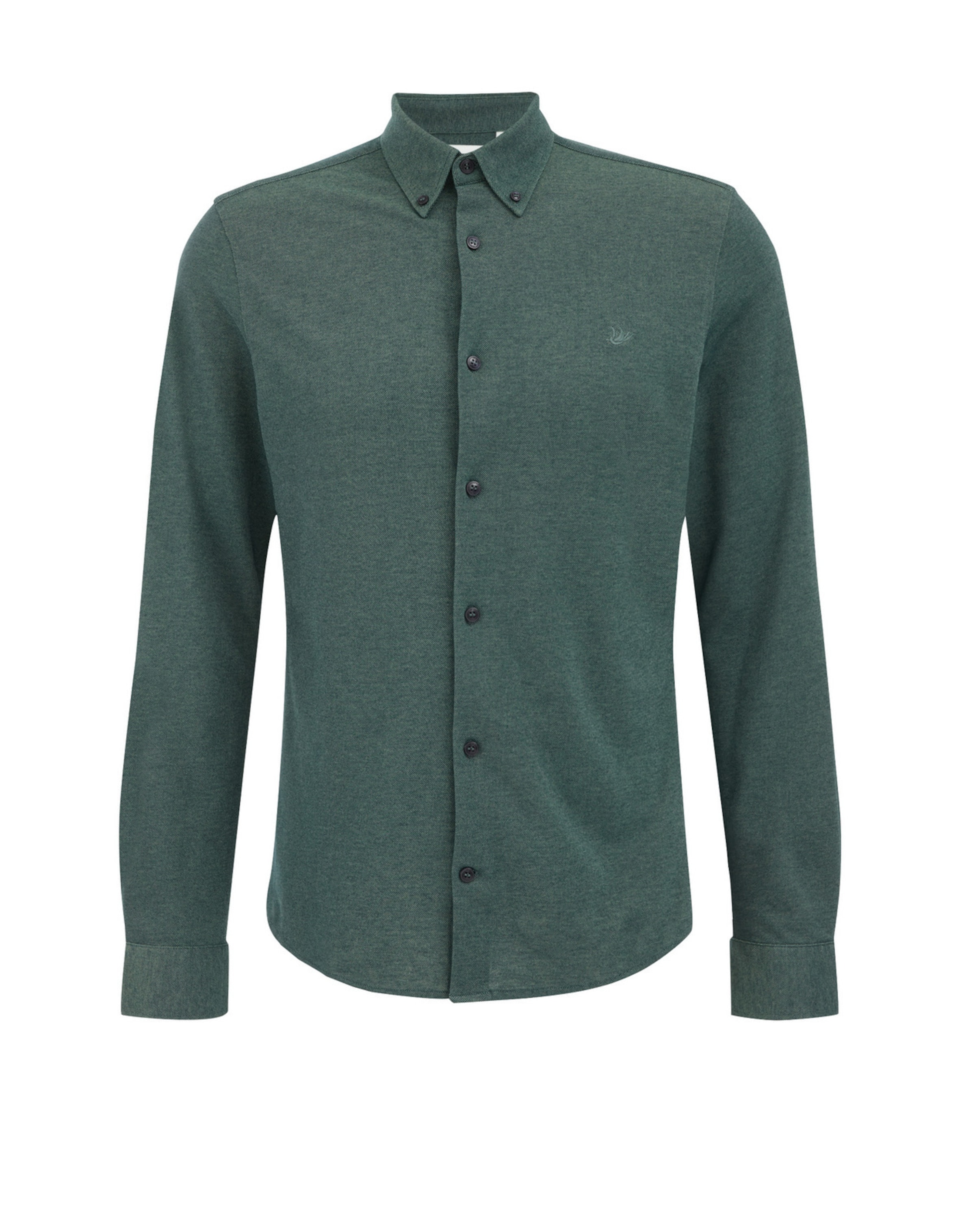 WE Fashion Triiksärk, värv roheline: eest vaates