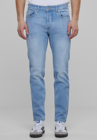 2Y Premium Skinny Jeans in Blauw: voorkant