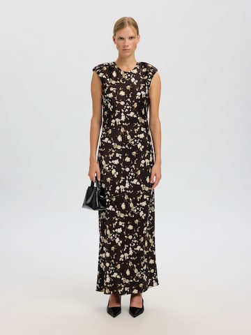 SELECTED Kleid in Braun