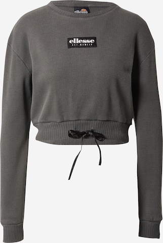 ELLESSE - Sweatshirt 'Lusso' em preto: frente