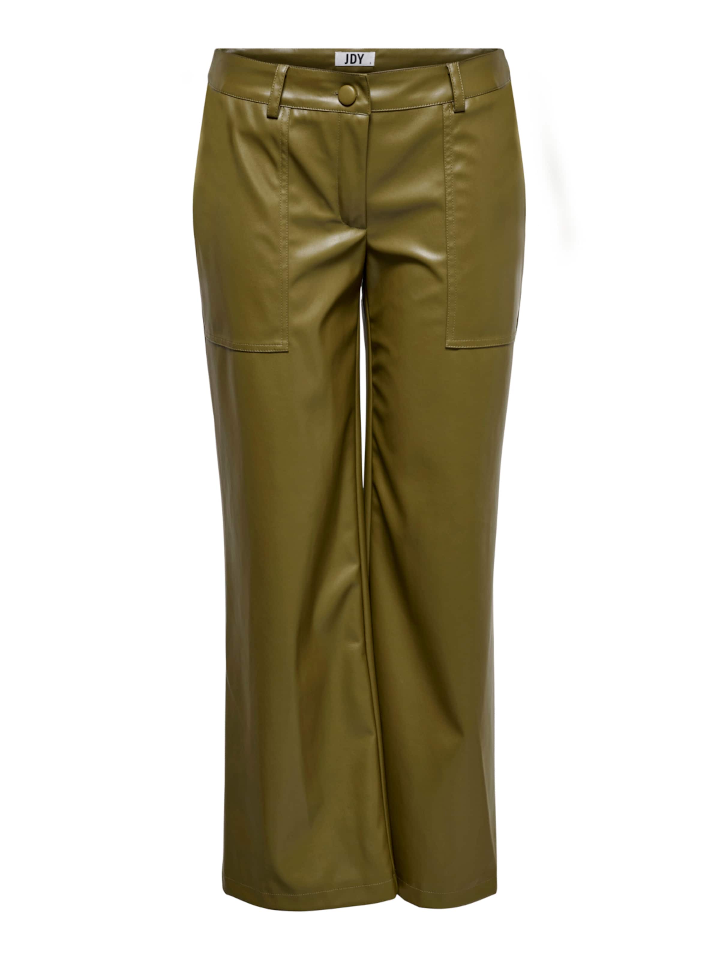 JDY Loose fit Pants 'Jagger' in Green: front