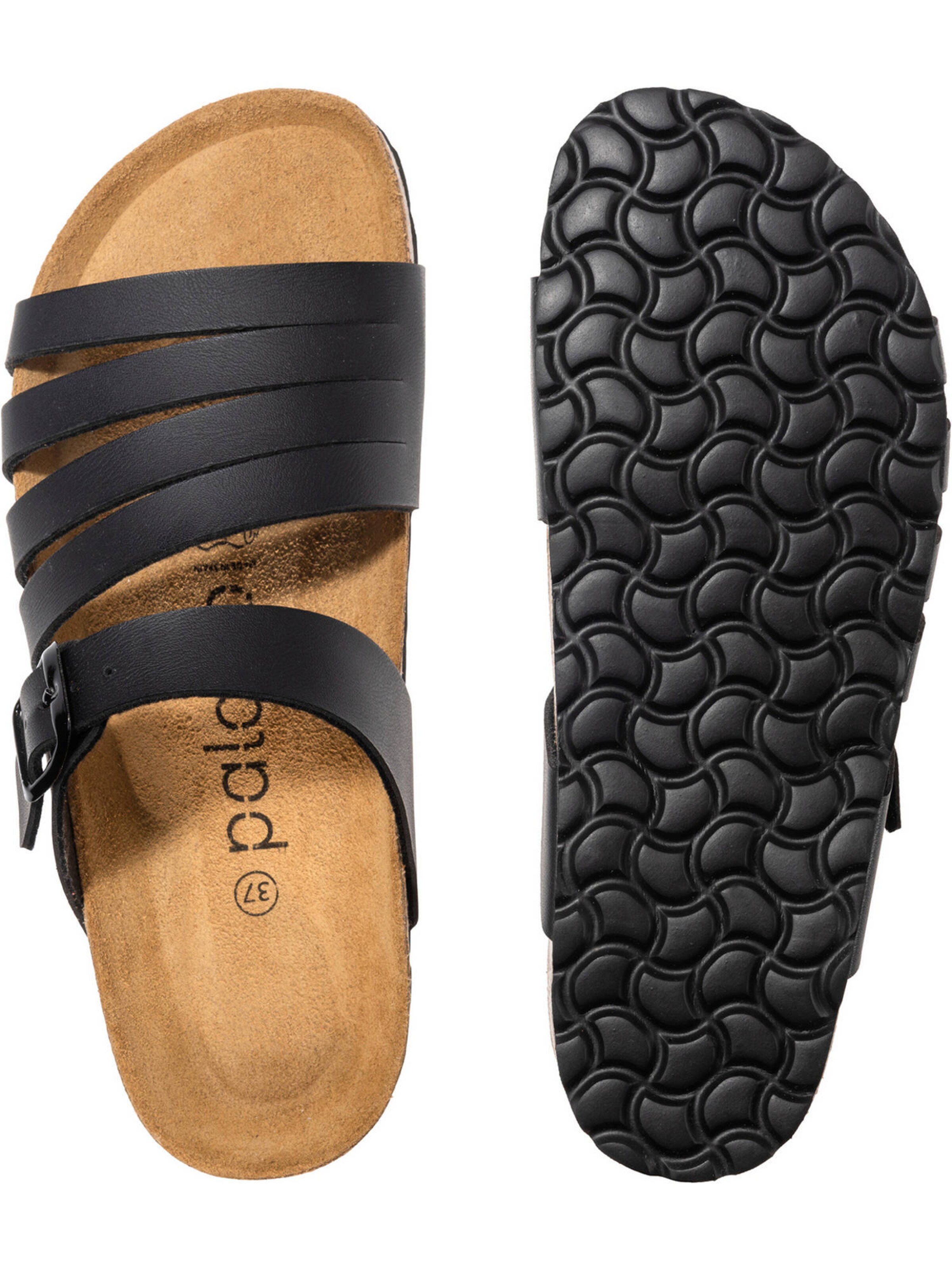 Zoccoletto 'Roma' di Palado in nero