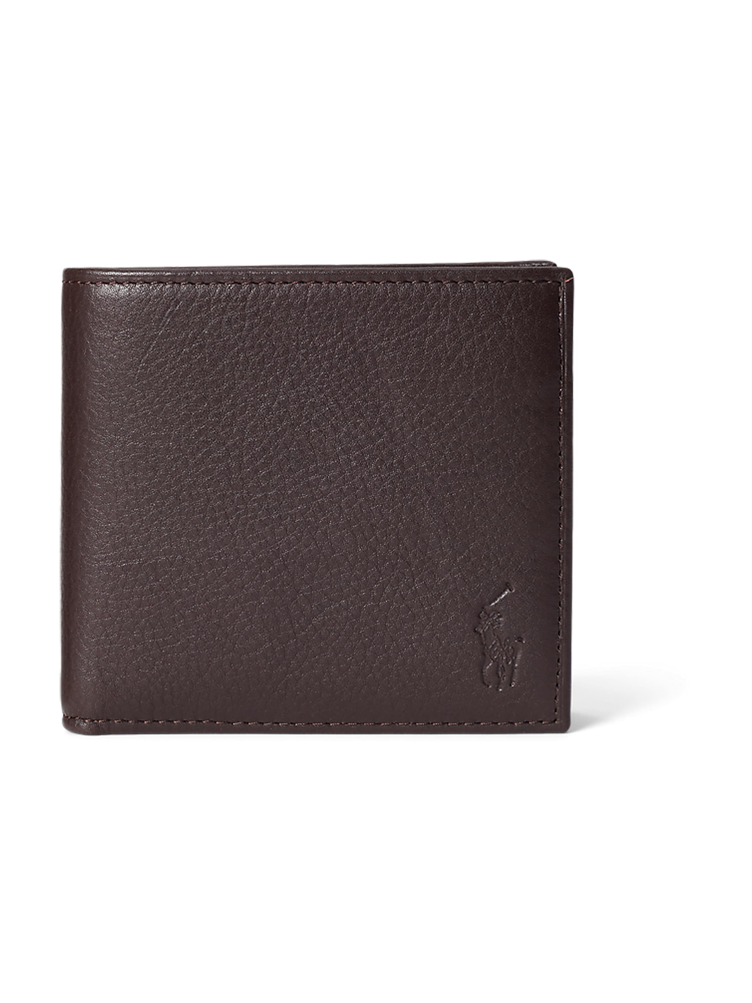 Polo Ralph Lauren Wallet 'Bill' in Brown: front