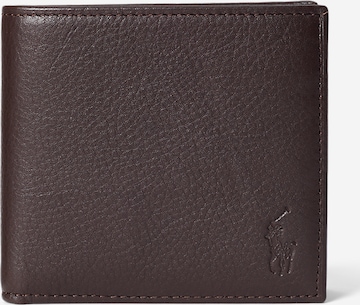 Porte-monnaies 'Bill' Polo Ralph Lauren en marron : devant